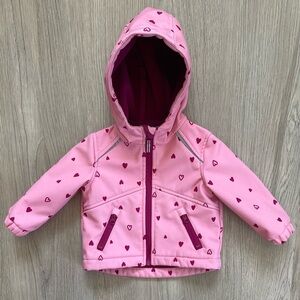 🟢 3/ $35
Athletic Works water resistant fleece lined hooded jacket size 6-12M